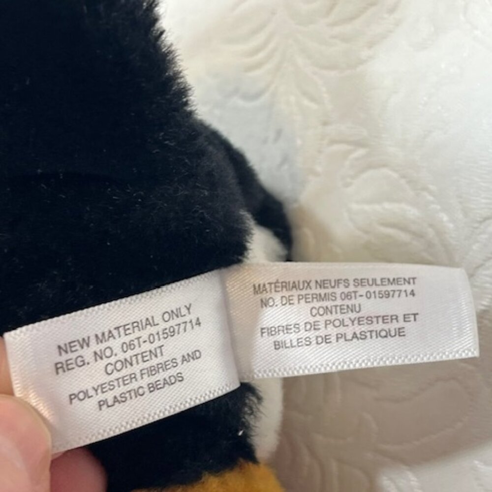 Velve Ty "Roscoe" The Bernese Mountain Dog Plush Soft Toy Small 7" - Picture 7 of 8